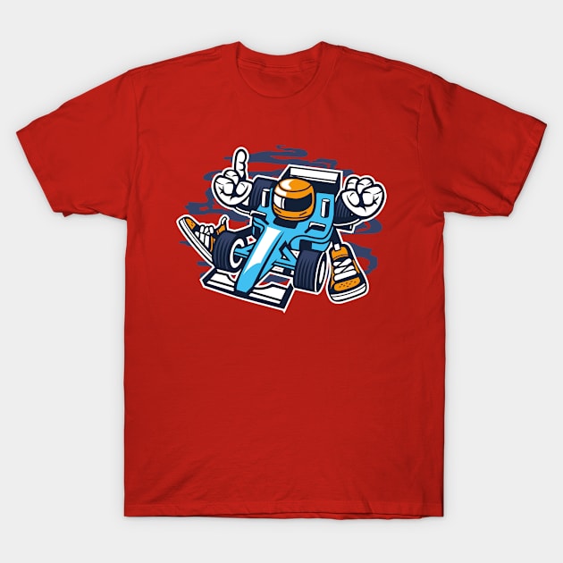 Racer T-Shirt by PaunLiviu